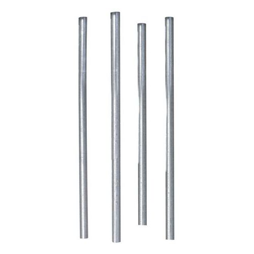 Montante a tubo in acciaio zincato Alt. 2100 mm,