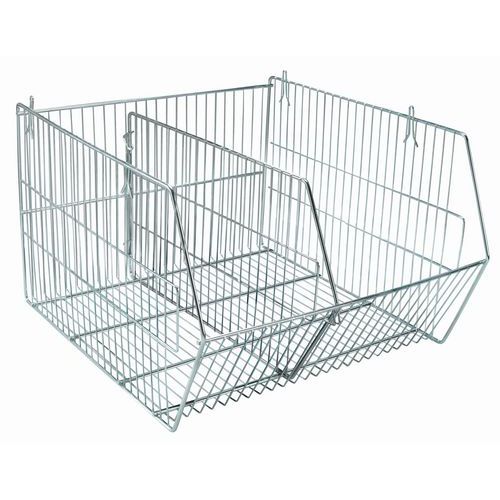 Cestino Impilabile In Filo D'Acciaio, 580X 400 mm,