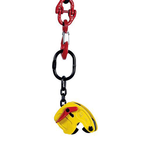 Pinza Solleva-Lamiera, P=750Kg Presa=0-15Mm,