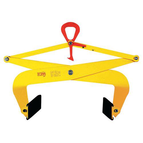 Pinza Pb Portata:500Kg Cap Presa:100/2 50 mm,