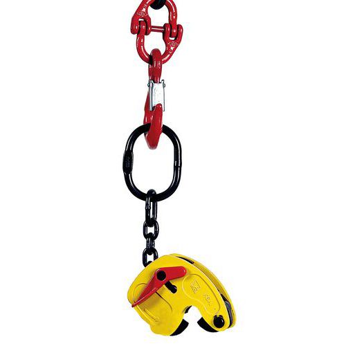 Pinza Solleva-Lamiera P=2000Kg Presa=0-25Mm,