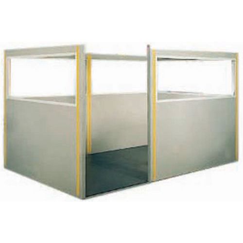 Pannello Pieno Parete Larghezza 1,25 m Colore Giallo,