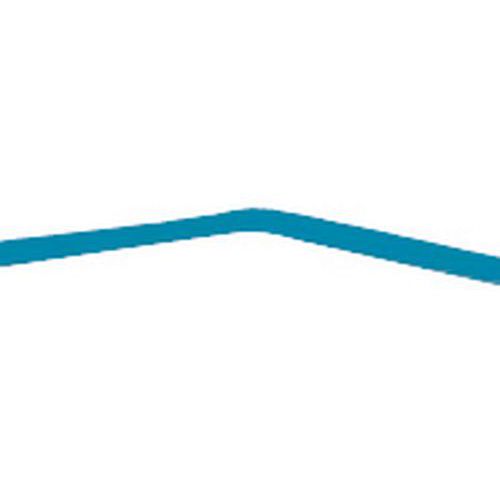 Paraspigolo H=2500Mm Blu blue BLEUE,