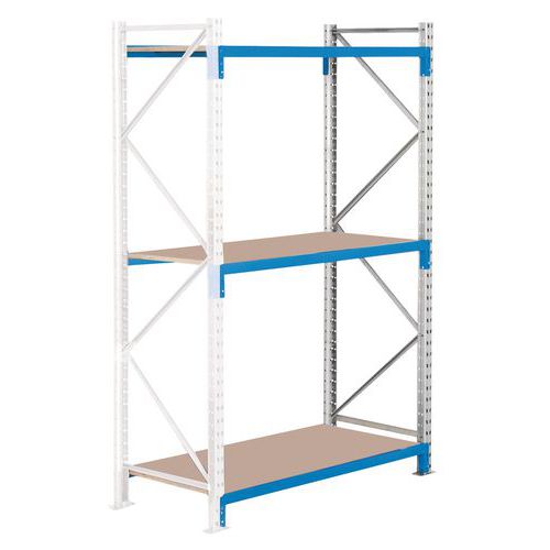 Scaffalatura elemento successivo Epsivol Eco - carico 533 kg - 2000 x 1250 x 800 mm,