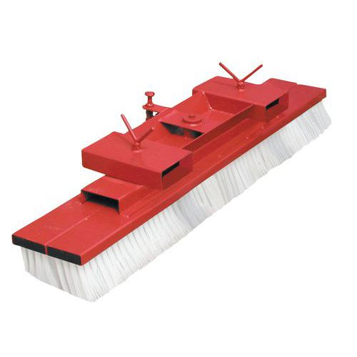 Scopa Industriale Per Carrello L 150 cm Colore:Rosso,