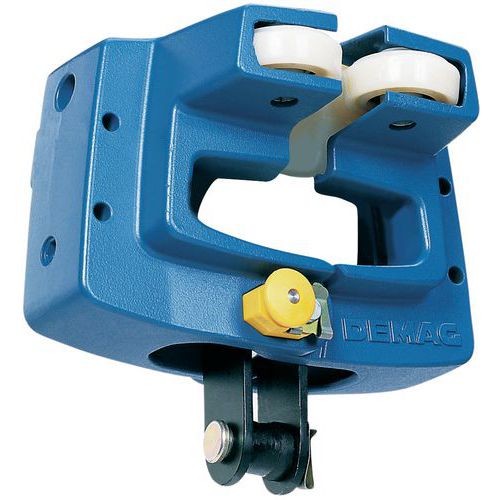 Carrello porta-paranco CF5 550 kg - IPN o IPE largh. da 50 a 91 mm,