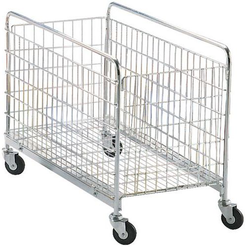 Carrello pieghevole - Lunghezza 800 mm - Portata 50 kg,