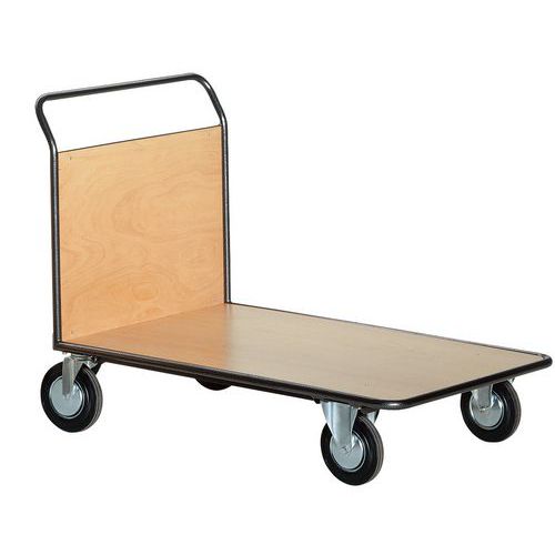 Carrello Acciaio Rotella Ø:200 Piano, material Rotella Ø:200,