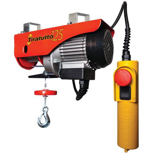 PARANCO USO COMPLEMENTARE CON CAVO MONOFASE PORTATA=100 KG,