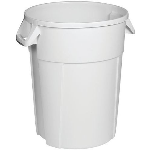 Contenitore rotondo 85 l Bianco,