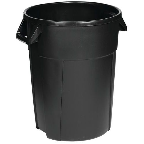 Contenitore rotondo 85 l Nero,