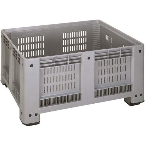 Cassa-pallet su piedi Peso: 30,7 kg Cap.: 430 L,