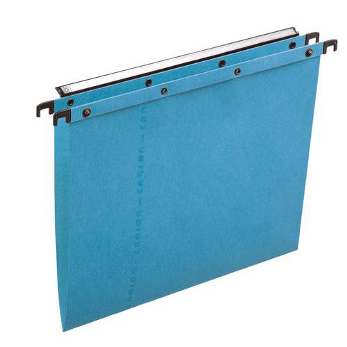 Cartella Sospesa Fondo V Colore Blu TYPE AZO,