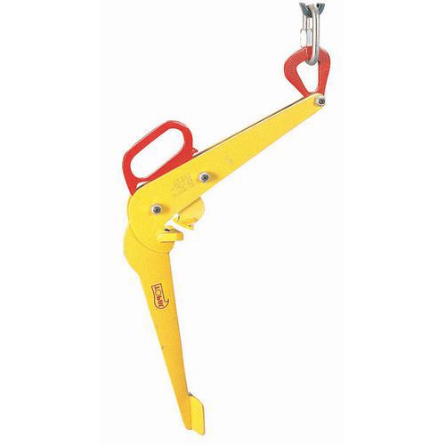 Pinza automatica per fusti in metallo, portata 500 kg,