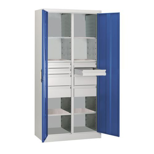 Armadio Da Officina Cp-93 H Cassetti: 4 X 82 Prof:50,