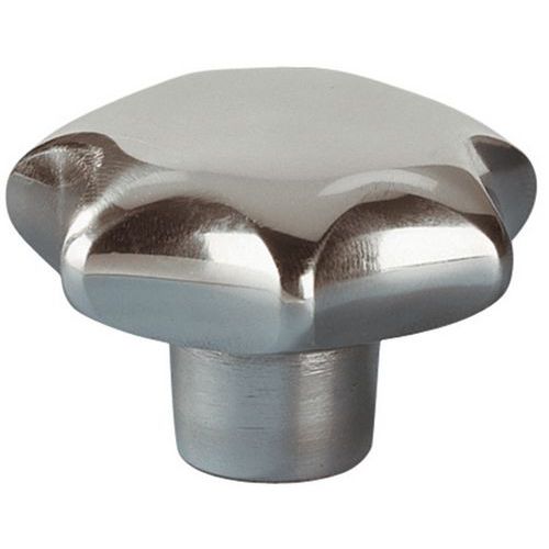 Manopola A Stella Ø totale:40 mm Material:Allumi,