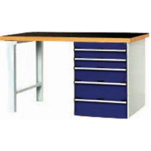 Banco Da Elettricista Con 5 Cassetti MM,