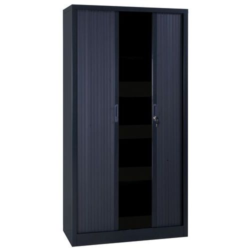 armadio a serrande smontato - H 1.980 x L 1.000 antracite,