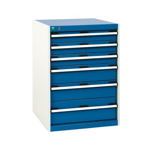 Armadio Da Officina A Più Cassetti H:3 X 10 Prof:65,