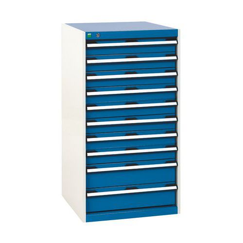 Armadio Da Officina A Più Cassetti H:8 X 10 Prof:65,