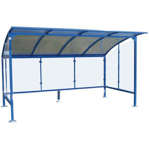 Riparo per biciclette City blu modulo semplice L tot.: 4,