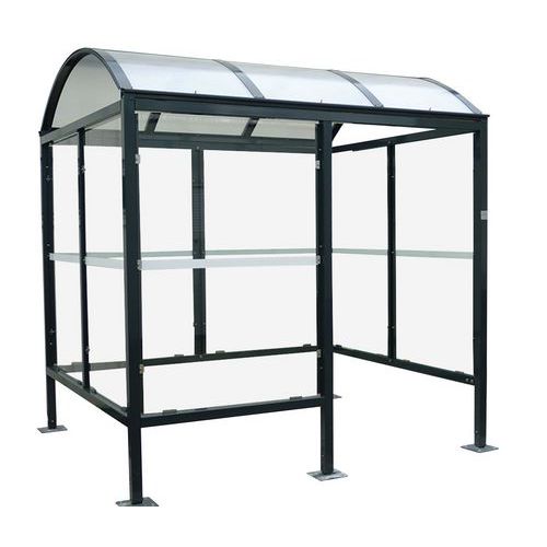 Riparo per fumatori comfort - Set di lunotti Colore:Antracit,