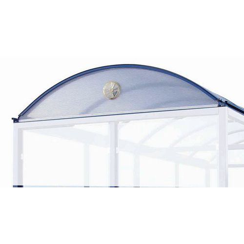 Kit di 2 lunotti per riparo comfort l 2 m policarbonato,