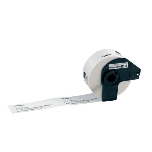 Nastro Brother DK bianco - Lunghezza: 30,48 - Larghezza: 12,