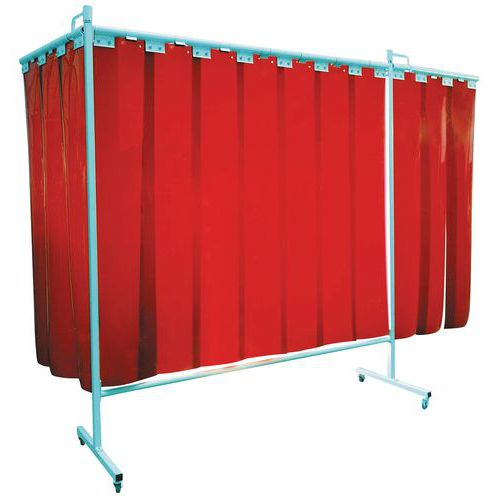 Schermo Mobile Per Saldatura 1860X20X2000 1 pannello,