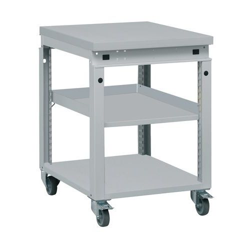 Carrello mobile larghezza 605 - 1 ripiano laminato,