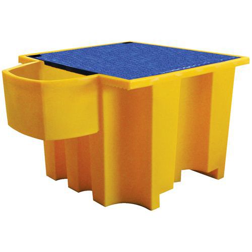 VASCA DI RITENZIONE 1100 L CON SENZA ESTR. GRIGLIA,