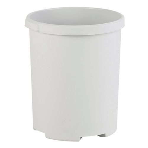 Vaschetta rotonda 50 l grigia,