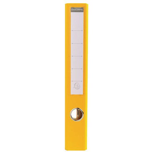 Raccoglitore a leva in PVC dorso 50 mm formato A4 giallo,