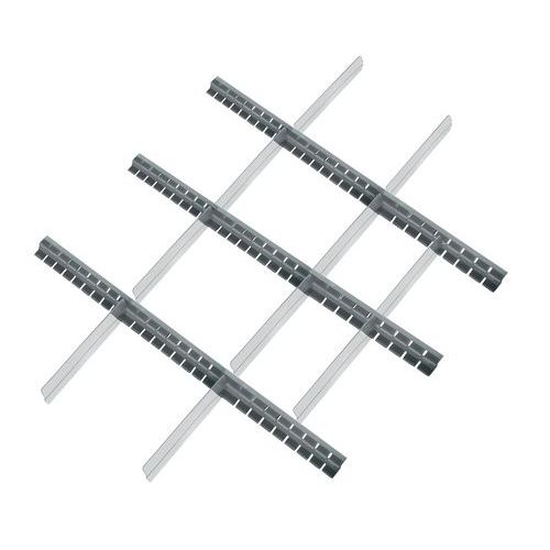 Set di separatori per cassetti AxL: 200 x 612 mm 19 scomparti,