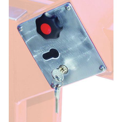 Chiave prigioniera per barriera a sollevamento manuale,