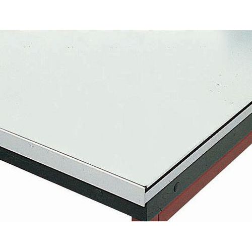 BANCO DA LAVORO NO RUB. LXP=1800X900 MM PIANO SMALT+ALZ RIP,