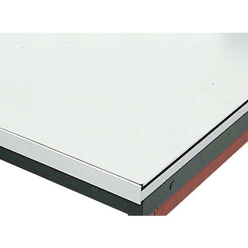 BANCO DA LAVORO ALZATINA RIPIANO SMALTATO 1800x750,