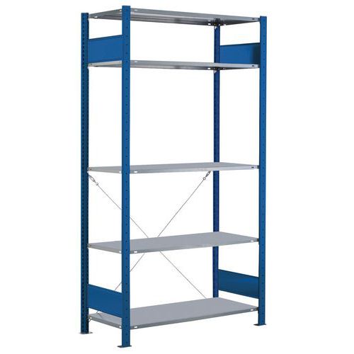 Elemento di partenza Easy-Fix a un lato 3000x1000x300 blu-grigio,