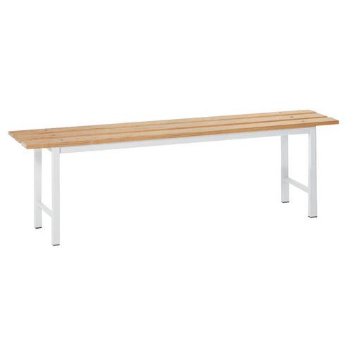 Panca doghe legno bianco 150cm 150x35x45 Bianco,