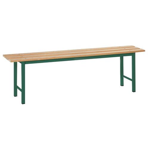 Panca doghe legno verde 150cm 150x35x45 Verde,