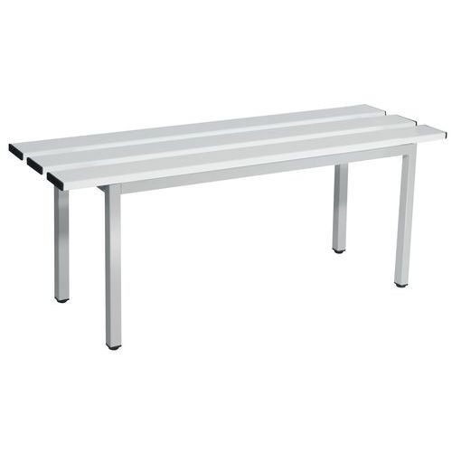 Panca doghe allum bianco 150cm 150x35x45 Bianco,