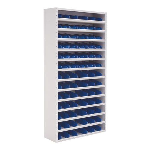 Armadio ausiliario grigio Prof.: 30 cm H = 198 cm,