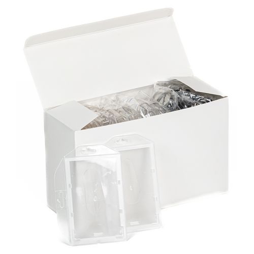 Badge di sicurezza 1 tesserino - Con avvolgitore - Manutan,