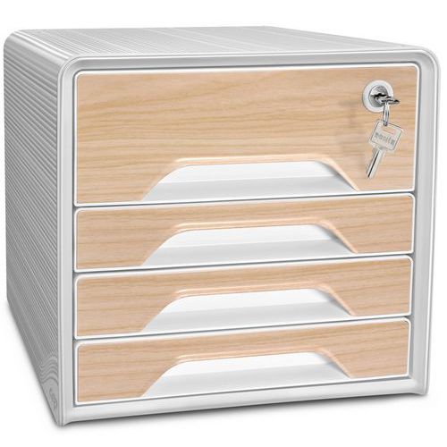 Classificatore 4 cassetti Smoove faggio - CEP,