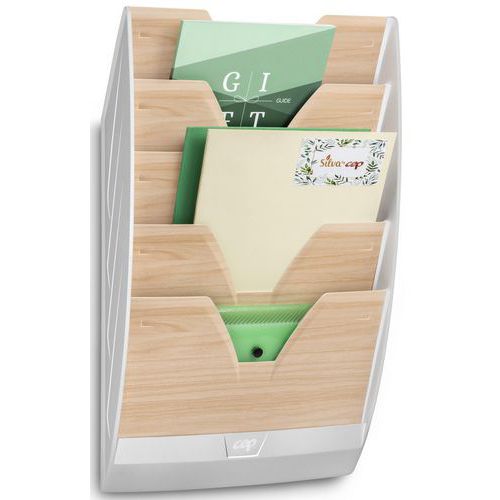 Espositore a parete 5 scomparti Silva - CEP,