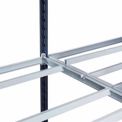 Lotto da 2 ripiani tubolari Combi-Fix 1500x1000 mm,