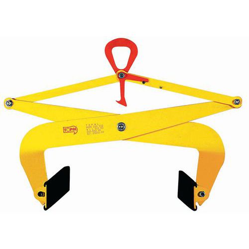 Pinza Pb Portata:1000Kg Cap Presa:00/8 00 mm,