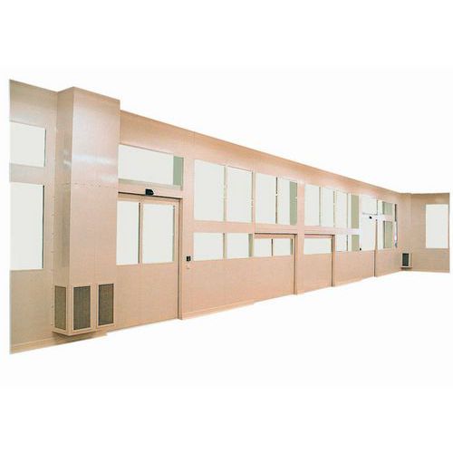 Palo Angolare Altezza 3 m Colore grigio,