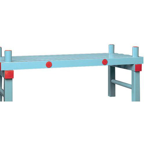 Modulo successivo per scaffalatura Alt.: 250 mm Prof.: 600 mm,