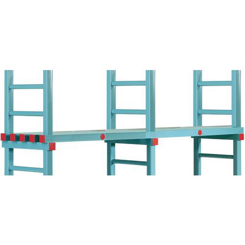 Livello scaffalatura Poly-Store Larghezza: 1000 mm Car. max: 200 kg,